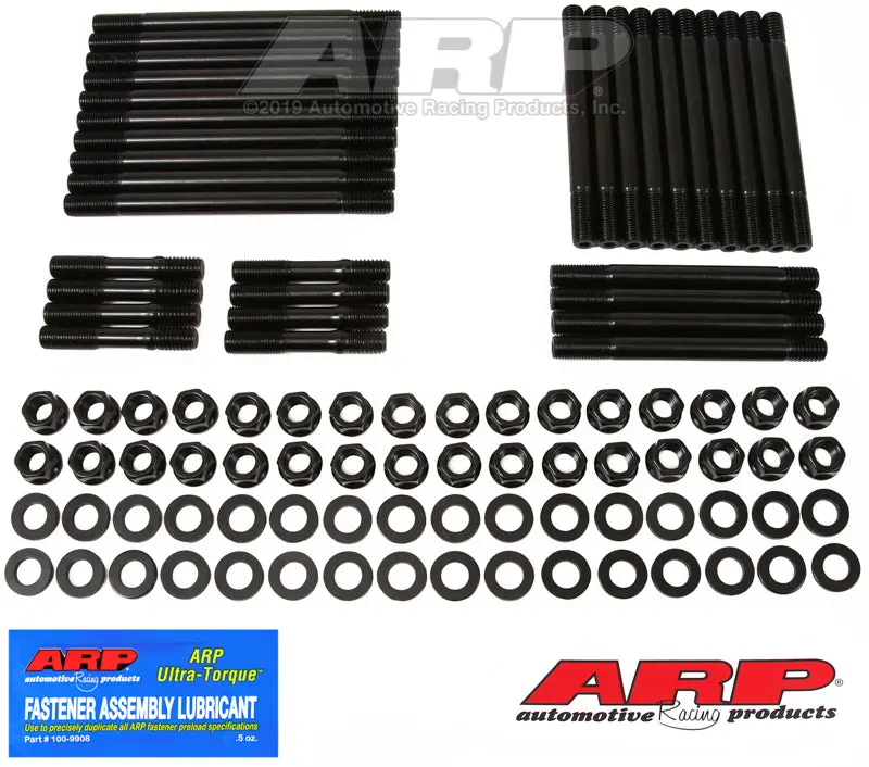 Arp Chevy Big Block Mkiv W/ Merlin Heads 8 Long Exhaust Stud Undercut Hex Head Stud Kit 1