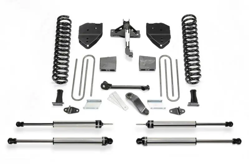 Fabtech 4-Inch Lift Kit With Dual-Mode Shocks For 2017–2019 Ford F-250/F-350 4Wd Gas Models 1