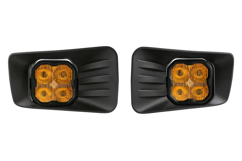 Diode Dynamics Ss3 Type Ch Led Fog Light Kit Max Abl - Yellow Sae Fog 1