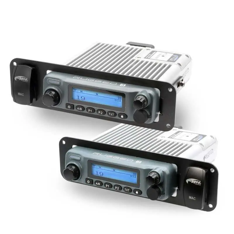 Rugged Radios In-Dash Mount With Switch Hole For Rugged Radios 1