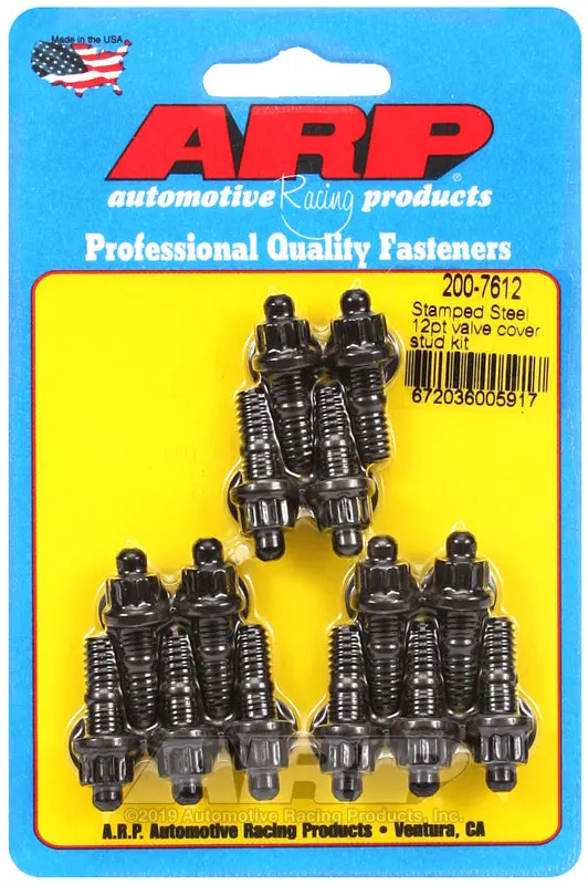 Arp Stamped Steel 12Pt Valve Cover Stud Kit 1