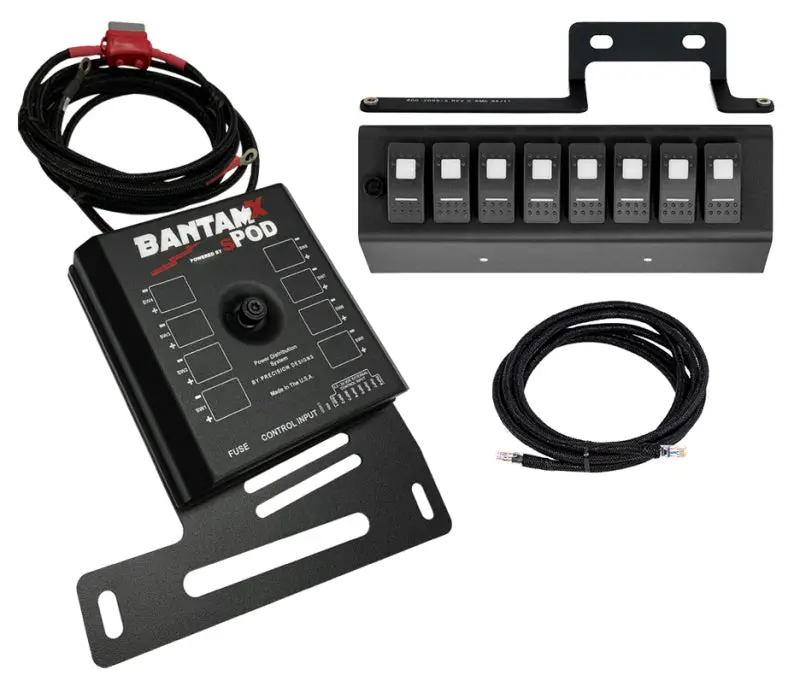 Spod 09-18 Jeep Wrangler Jk Bantamx W/ Green Led Switch Panel 1