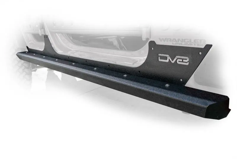 Dv8 Offroad 2007-2018 Jeep Wrangler Jk (4-Door) Frame Mounted Sliders 1