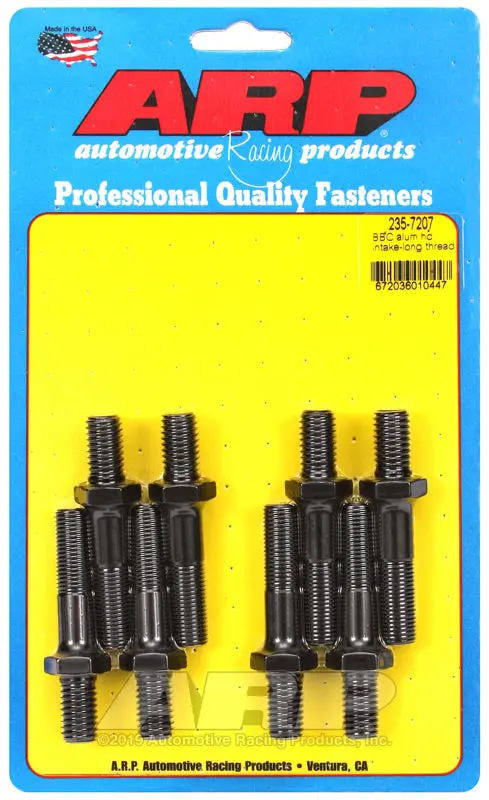 Arp Bb Chevy Alum Head Intake-Long Thread Rocker Arm Stud Kit 1