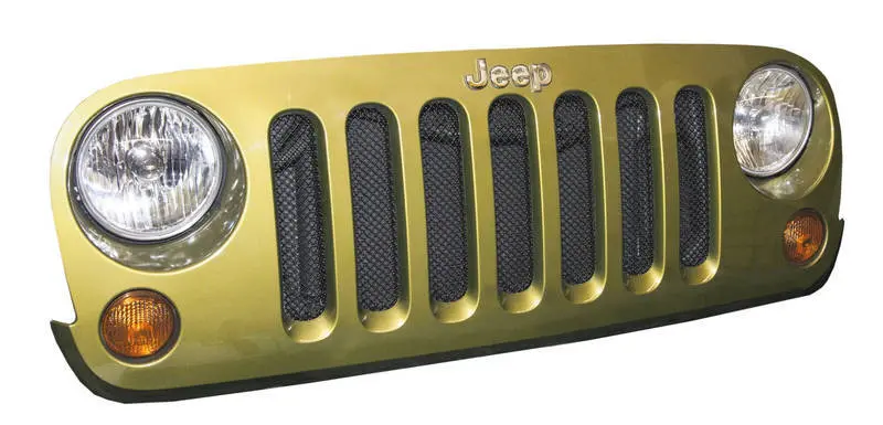 Dv8 Offroad 2007-2018 Jeep Jk Black Mesh Grille 1