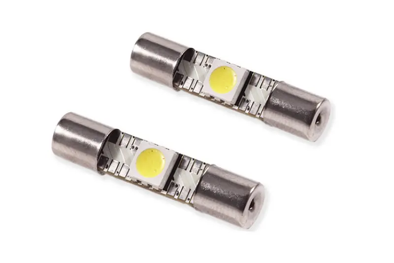Diode Dynamics 28Mm Smf1 Led Bulb - Red (Pair) 1