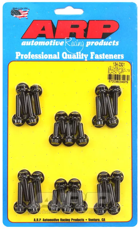 Arp Sbc Ls1 Ls2 12Pt Coil Bracket Bolt Kit 1