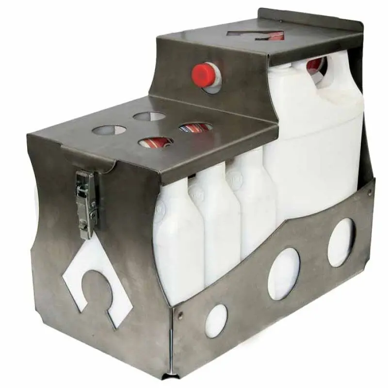 Artec Industries Racing Quart Crate - 6 Qts Brake P/S 2 Gallons 1