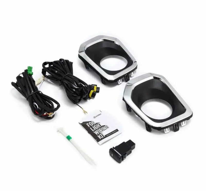 Alpharex 16-22 Toyota Tacoma Bezel & Wiring Kit (Does Not Include Fog Lights) 1