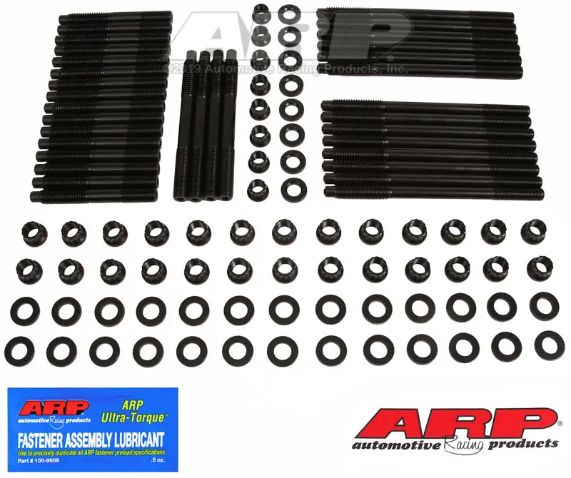 Arp Small Block Chevy W/ Brodix Rodeck Alum Block All Pro Heads - Head Stud Kit 1