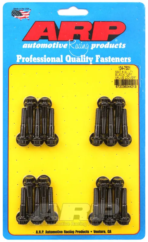 Arp Chevy Lt1 6.2L Valve Cover 12Pt Bolt Kit 1