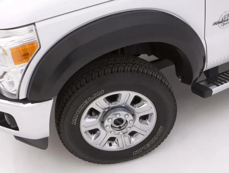 Lund 07-13 Gmc Sierra 1500 Ex-Extrawide Style Smooth Elite Series Fender Flares - Black (4 Pc.) 1