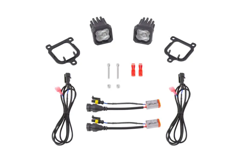Diode Dynamics 21-24 Ford Bronco Sport Ssc1 Led Fog Light Kit 1