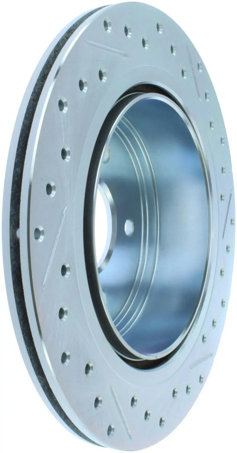 Stoptech Select Sport Slotted & Drilled Brake Rotor – Right Rear, For 1989–1996 Nissan 300Zx 1