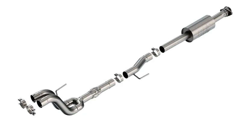 Borla 21-23 Ford Tremor 3.5L V6 At 4Wd 4Dr Cc Sb 3In Atak Mid-Section Exhaust 1