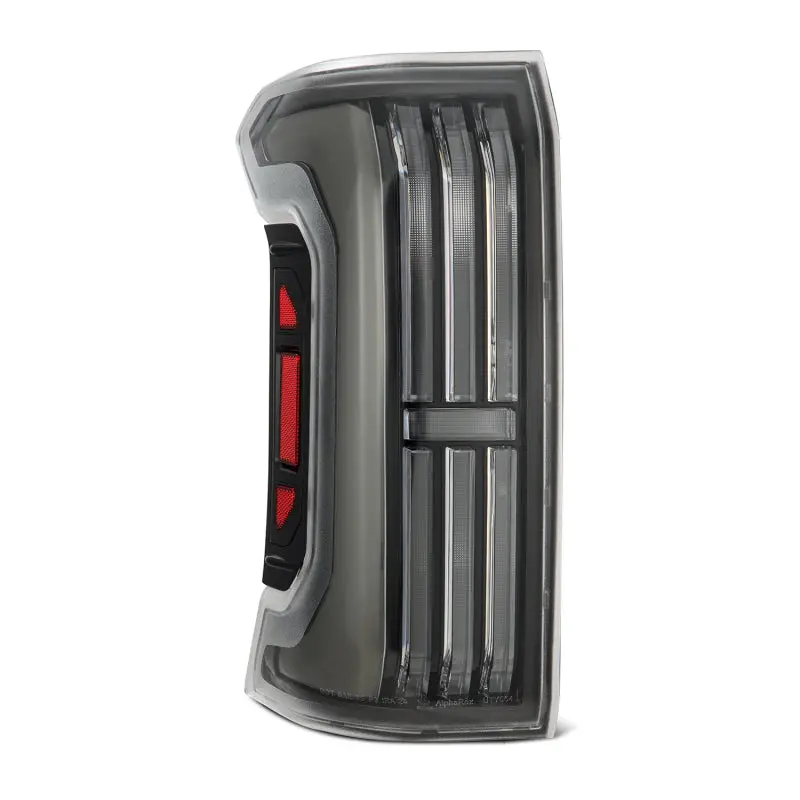 Alpharex 24-25 Toyota Tacoma Nova-Series Led Prismatic Tail Lights - Black 1