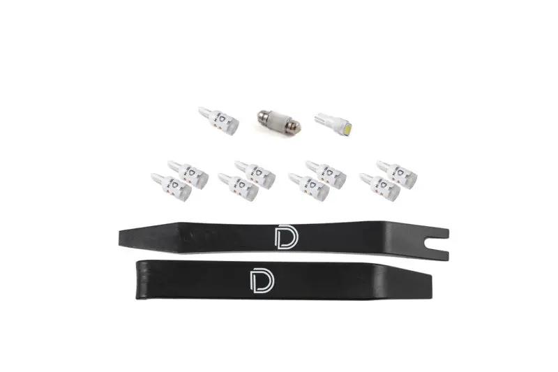 Diode Dynamics 12-17 Toyota Camry Interior Led Kit Cool White Stage 2 1