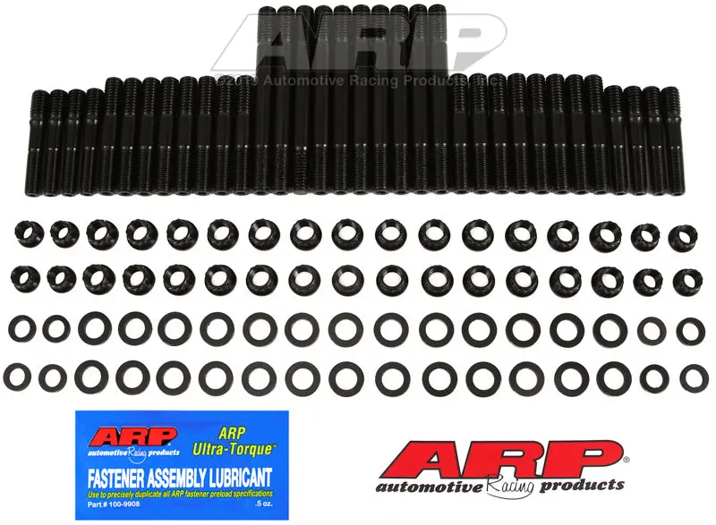 Arp Sb Chevy Alum Bowtie Splayed Head Stud Kit 1