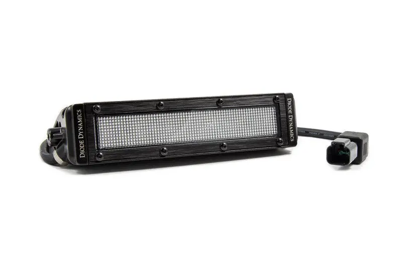 Diode Dynamics 6 In Led Light Bar Single Row Straight Ss6 - White Flood Light Bar (Single) 1
