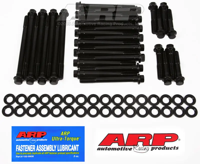Arp Bb Chevy W/Edelbrock Heads Hex Head Bolt Kit 1