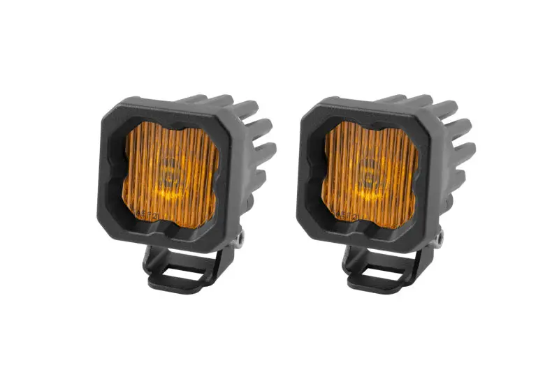 Diode Dynamics Stage Series C1 Led Pod - Yellow Sae Fog Standard Abl (Pair) 1