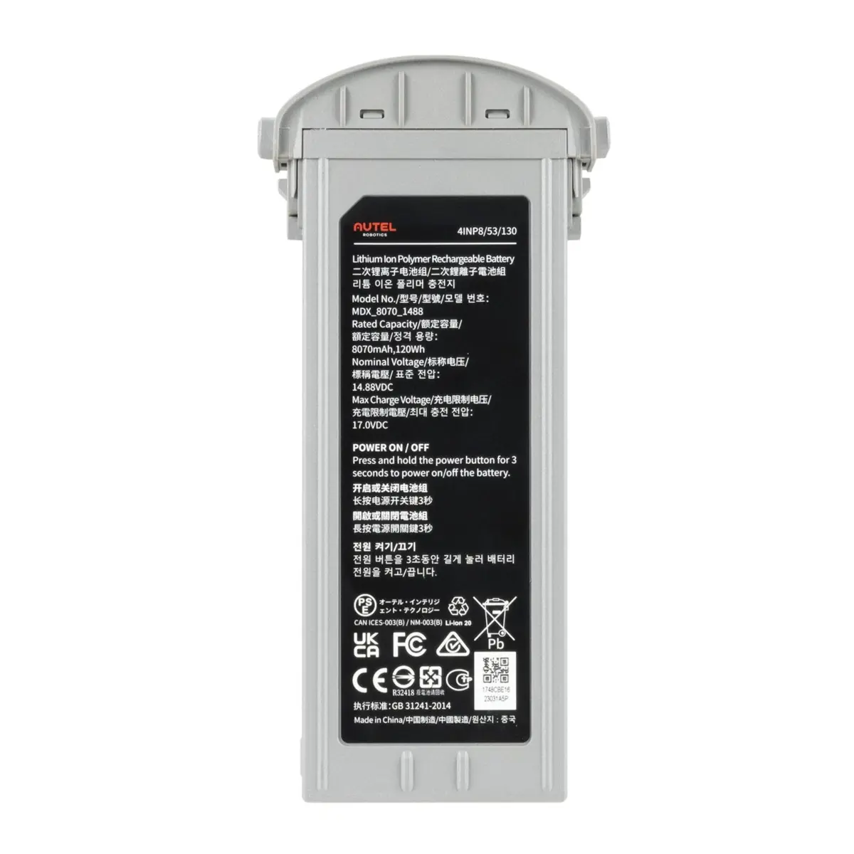 Autel Robotics Evo Max Battery 1