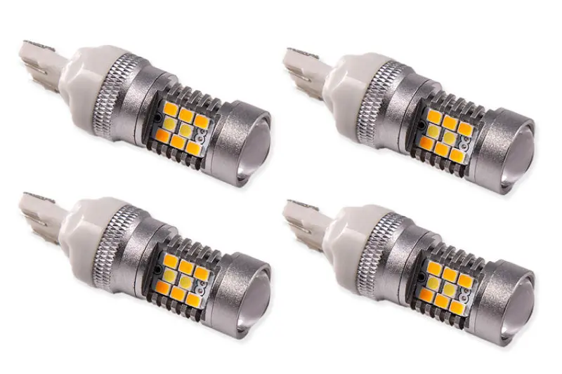 Diode Dynamics 7443 Led Bulb Hp24 Led - Cool - White Switchback Set Of 4 1
