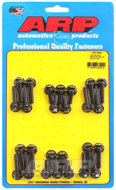 Arp Sbc Ls1 Ls2 Hex Coil Bracket Bolt Kit 1