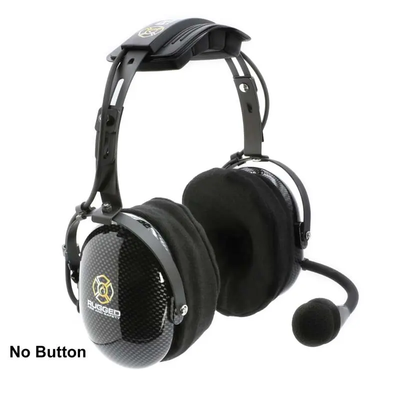 Rugged Radios Fhs Oth Fsi Headset W/ Mic On/Off Button / For David Clark / Sigtronics / Avcomm 1