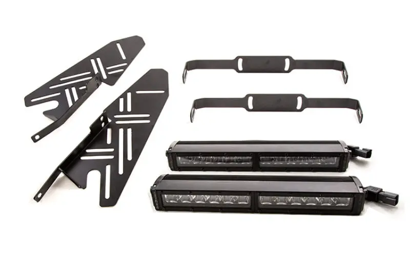 Diode Dynamics Raptor 2017 Stage Series Fog Kit 12 - White Driving 1