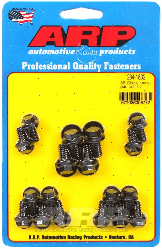 Arp Sb Chevy 265-400 Oil Pan Hex Bolt Kit 1