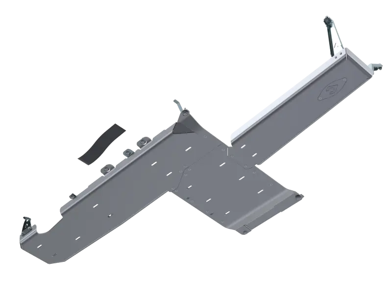 Artec Industries 18-25 Jeep Wrangler Jl Sahara Full Bellypan W/ Oil Door - 4 Door 2.0L Aluminum 1