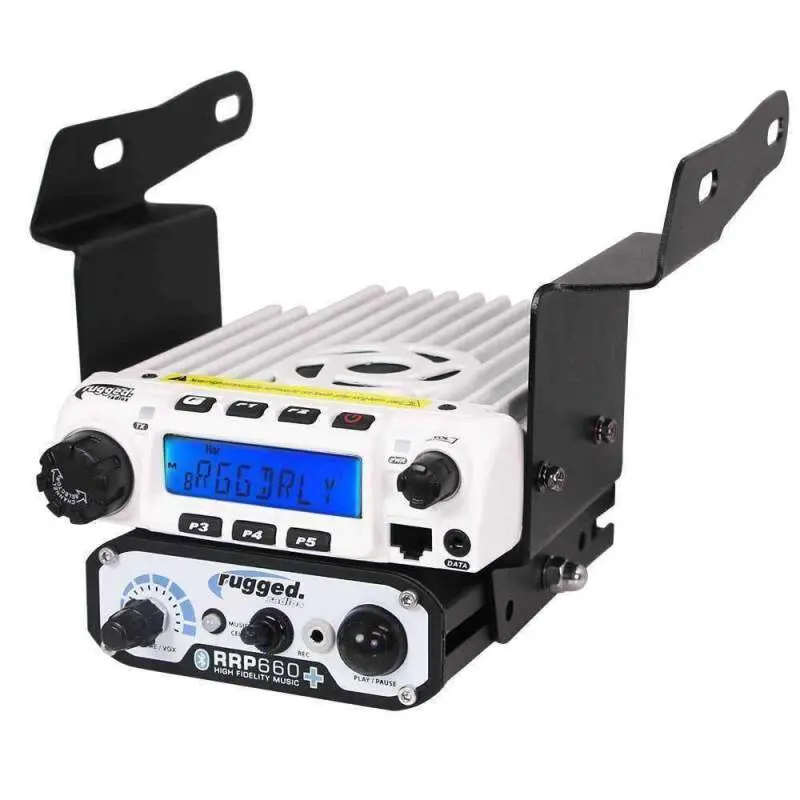 Rugged Radios Polaris Rzr 570 800 900 Mount For M1 / G1 / Rm60 / Gmr45 Radio And Rugged Intercom 1