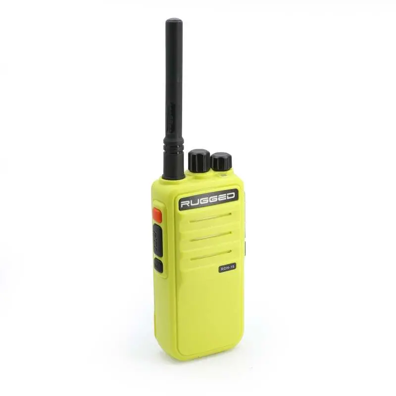 Rugged Radios Rugged Rdh16 - Business Band 2-Way Radio - Digital And Analog Uhf / Safety Yellow 1
