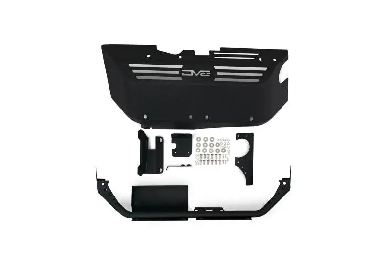 Dv8 Offroad 20-22 Jeep Wrangler Jl (3.0L Diesel) Rear Diff Skid Plate For Dana 44 1