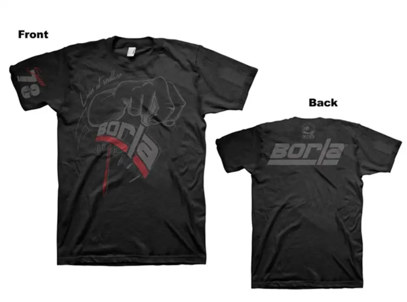 Borla Shifter T-Shirt Charcoal - Xl 1