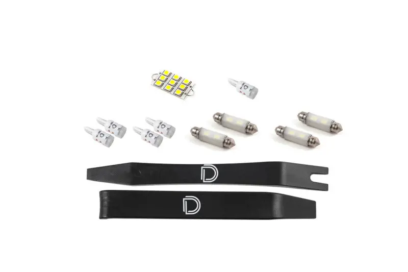 Diode Dynamics 15-23 Dodge Challenger Interior Led Kit Cool White Stage 2 1