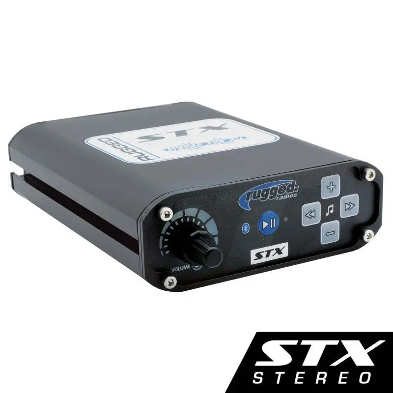Rugged Radios Stx - Stereo High Fidelity Intercom With Bluetooth Music 1