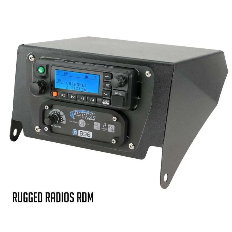 Rugged Radios Can-Am X3 Multi-Mount Kit - Top Mount - For Rugged Utv Intercoms And Radios Rdm 1