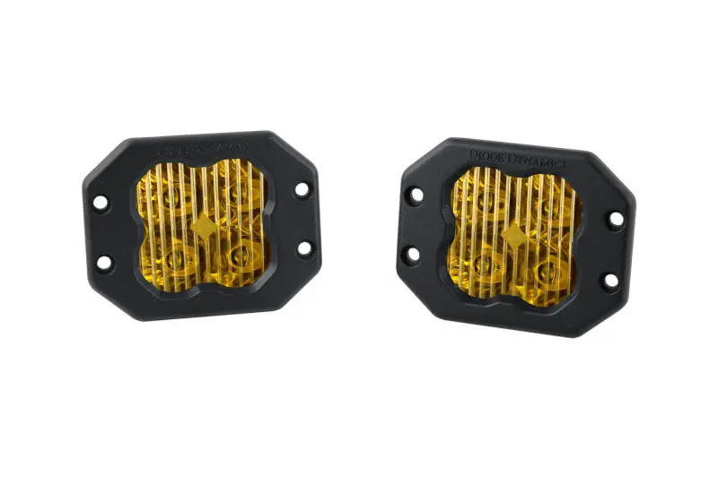 Diode Dynamics Ss3 Sport Abl - Yellow Driving Flush (Pair) 1