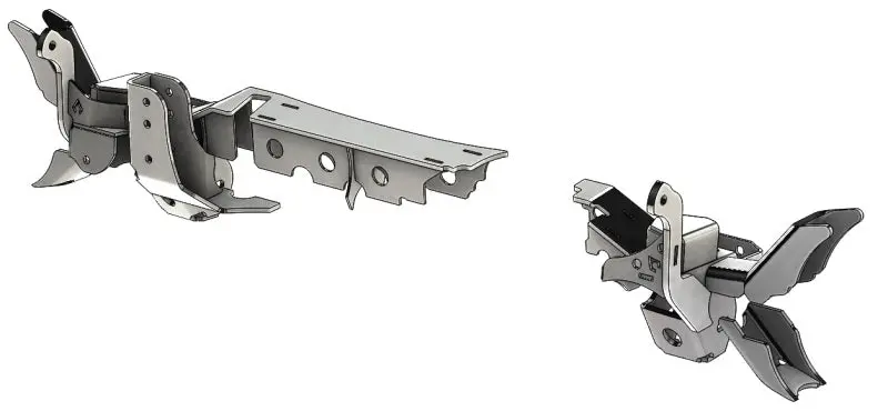Artec Industries 93-06 Jeep Wrangler Tj Front Axle Swap Kit Dana 44 (Rubicon) Lca Brkts W/ Cam Slot 1