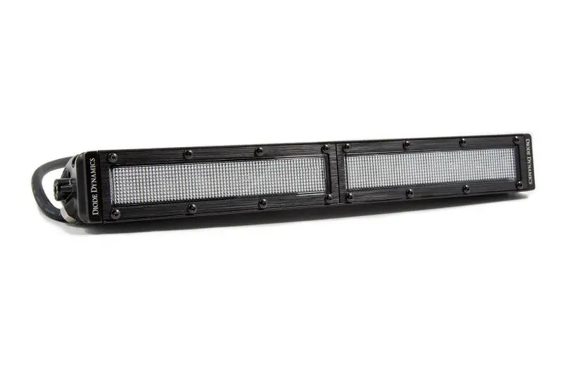 Diode Dynamics 12 In Led Light Bar Single Row Straight Clear Flood Each Stage Series 1