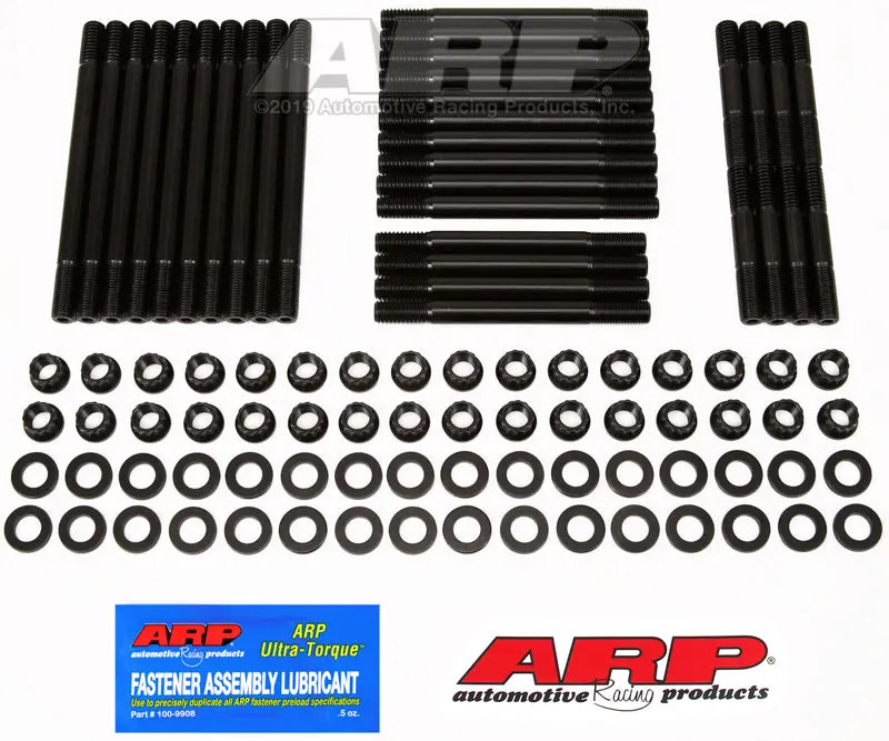 Arp Bb Chevrolet Brodix 12Pt Head Stud Kit - Black 1