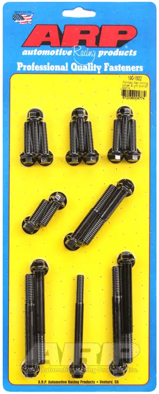 Arp Pontiac Hex Timing Cover And Water Pump Bolt Kit 1