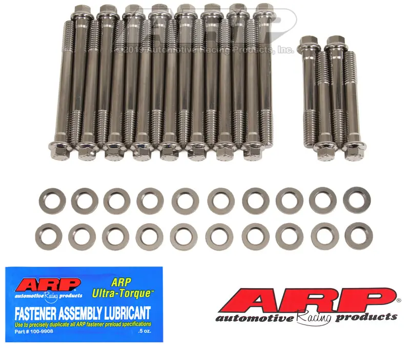 Arp Oldsmobile 350-455 7/16In Ss Hex Head Bolt Kit 1