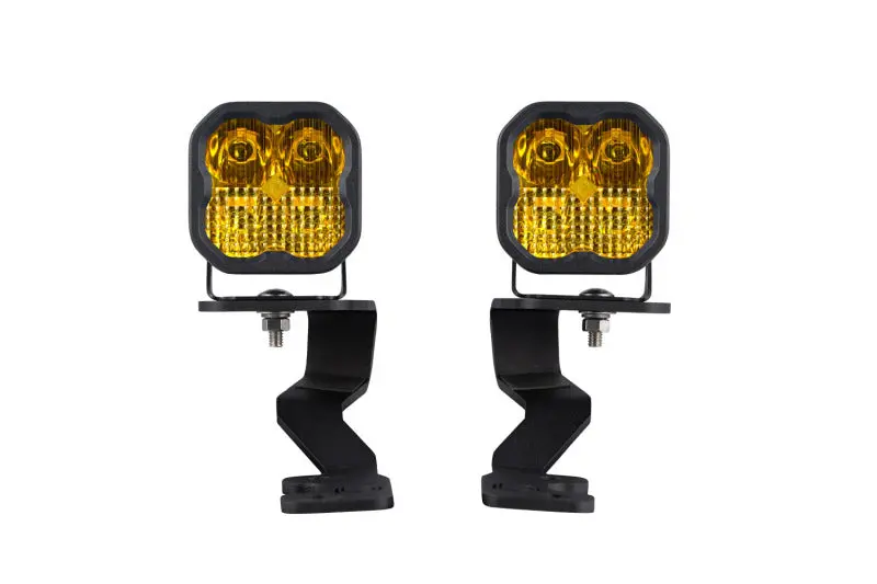 Diode Dynamics 2022 Toyota Tundra Ss3 Sport Stage Series Ditch Light Kit - Yellow Combo 1