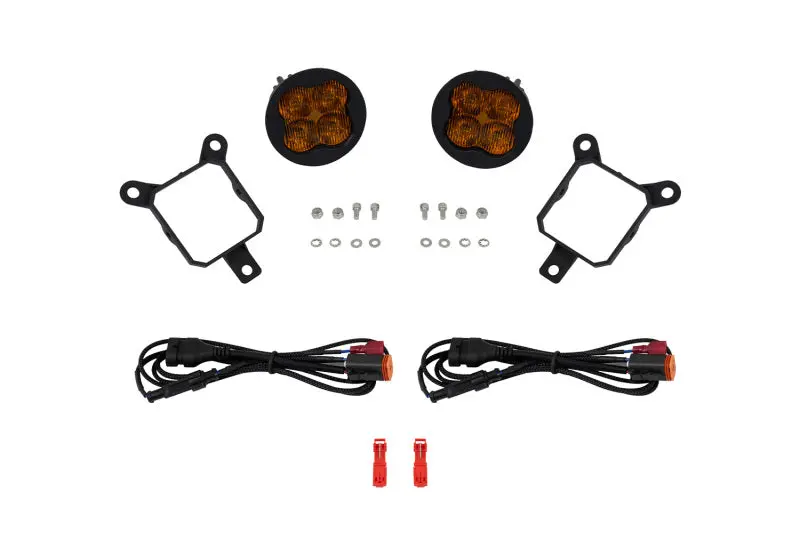 Diode Dynamics 22-24 Subaru Forester/Crosstrek  Ss3 Type Y Fog Light Bracket Kit 1