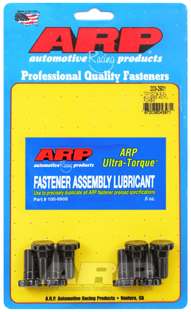 Arp Toyota 2.0L 4U-Gse Flexplate Bolt Kit 1