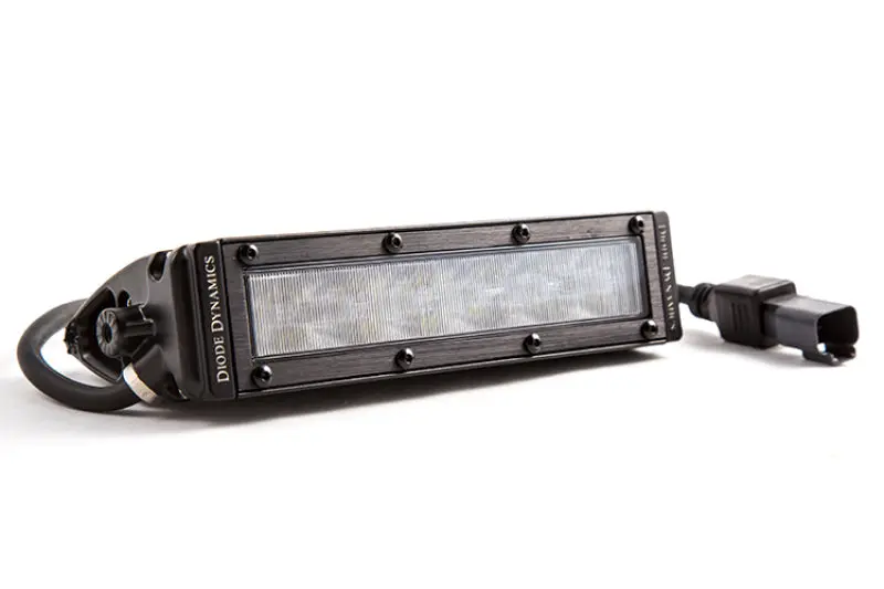 Diode Dynamics 6 In Led Light Bar Single Row Straight Ss6 - White Wide Light Bar (Single) 1