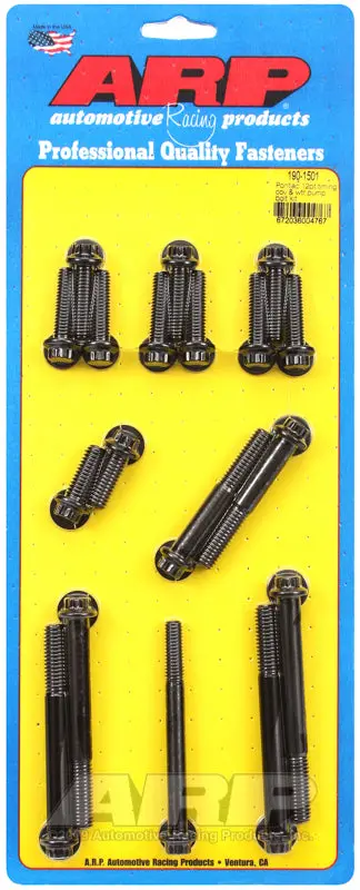 Arp Pontiac 12Pt Timing Cover And Water Pump Bolt Kit 1